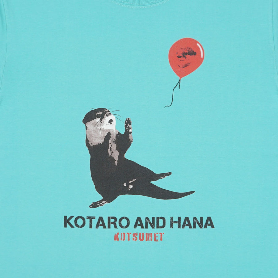 カワウソコタロー  Tシャツ「KOTARO with Balloon」MINT